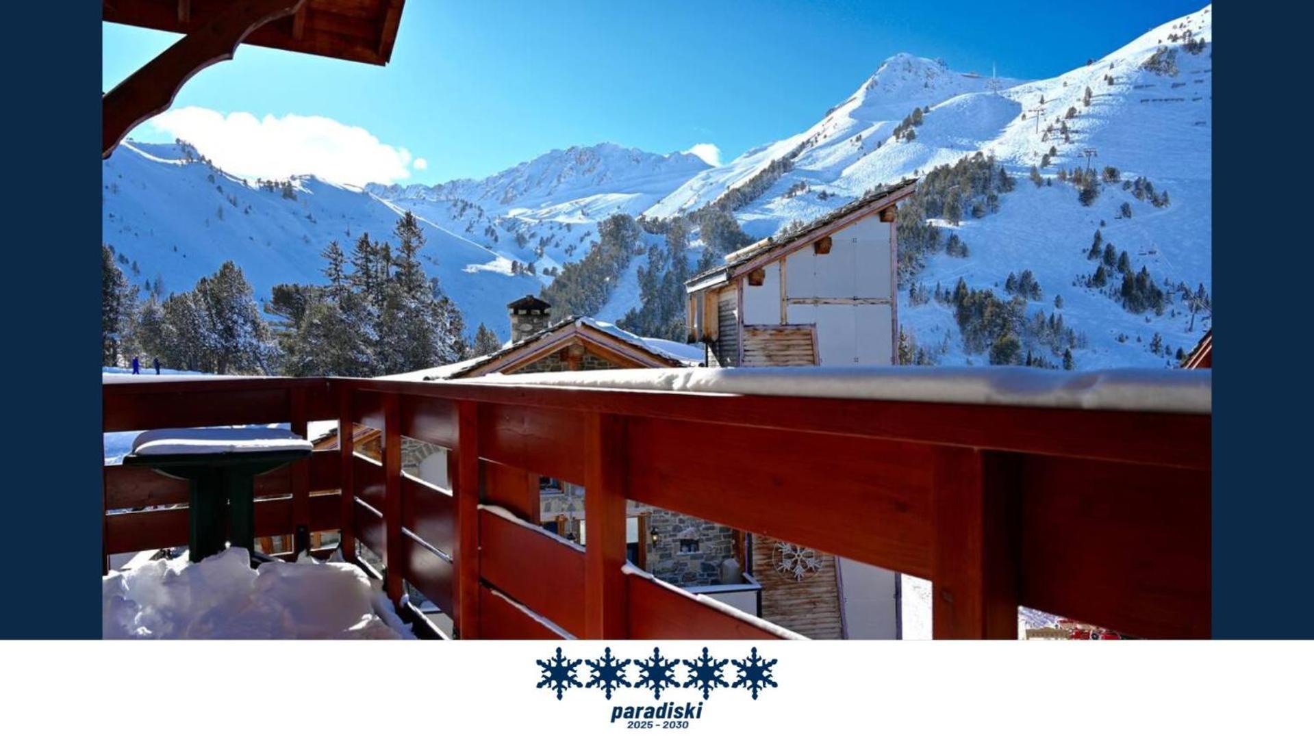 Arc 1950 - Cozy Apartment With Mountain View Les Arcs  Bagian luar foto